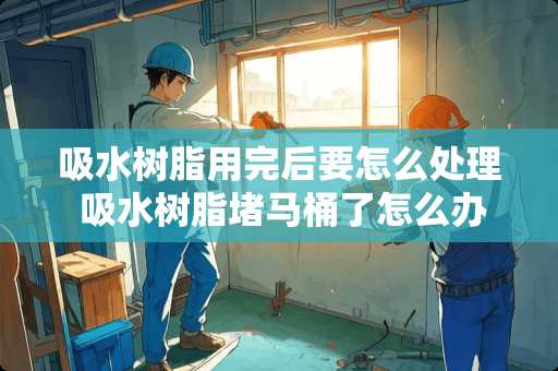 吸水树脂用完后要怎么处理 吸水树脂堵马桶了怎么办