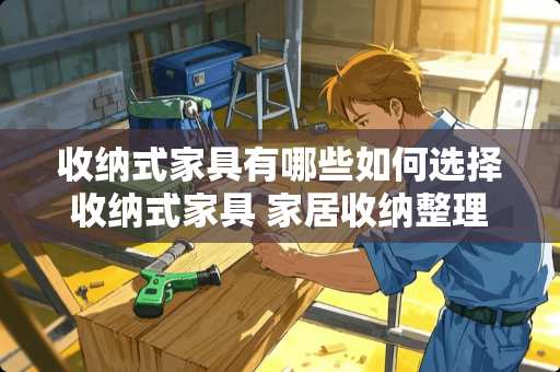 收纳式家具有哪些如何选择收纳式家具 家居收纳整理技巧