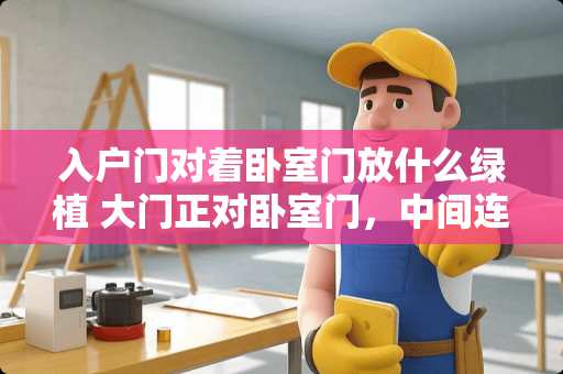 入户门对着卧室门放什么绿植 大门正对卧室门，中间连着狭长走廊，怎么设置玄关好