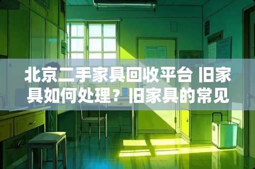 北京二手家具回收平台 旧家具如何处理？旧家具的常见处理方法