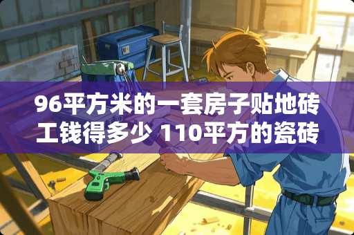 96平方米的一套房子贴地砖工钱得多少 110平方的瓷砖工钱大概多少