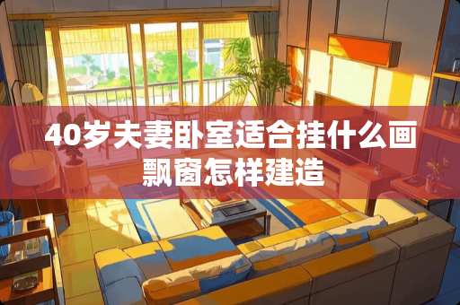 40岁夫妻卧室适合挂什么画 飘窗怎样建造