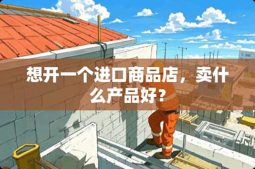 想开一个进口商品店，卖什么产品好？