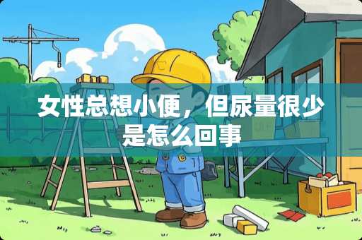 女性总想小便，但尿量很少是怎么回事