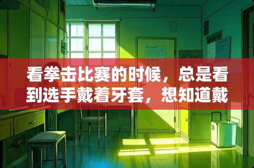 看拳击比赛的时候，总是看到选手戴着牙套，想知道戴牙套有什么作用