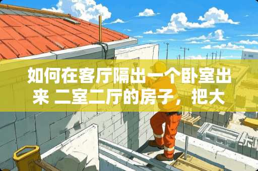 如何在客厅隔出一个卧室出来 二室二厅的房子，把大卧室隔成一个儿童房一个榻榻米，怎么隔比较好