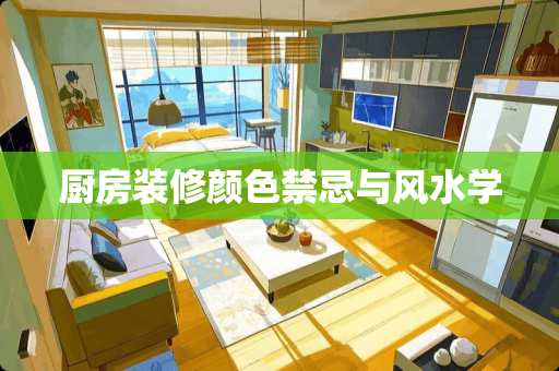 厨房装修颜色禁忌与风水学