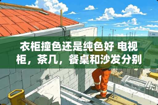 衣柜撞色还是纯色好 电视柜，茶几，餐桌和沙发分别用什么颜色好