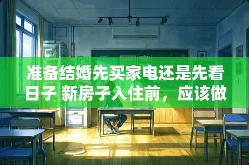 准备结婚先买家电还是先看日子 新房子入住前，应该做哪些准备工作