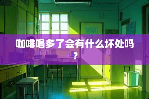 咖啡喝多了会有什么坏处吗？