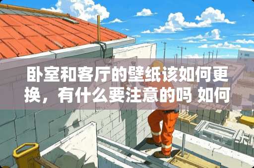 卧室和客厅的壁纸该如何更换，有什么要注意的吗 如何使用酷家乐导入自己的墙纸来装修设计卧室