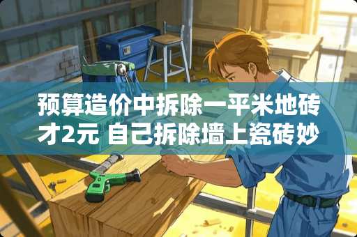 预算造价中拆除一平米地砖才2元 自己拆除墙上瓷砖妙招