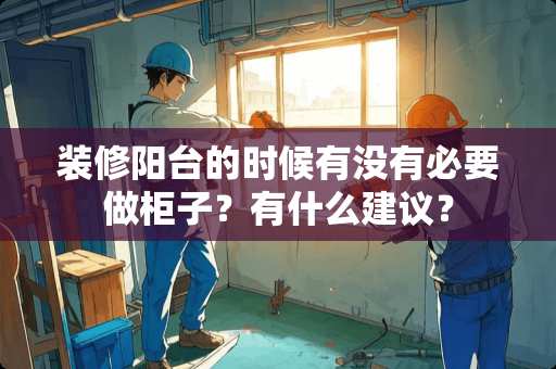 装修阳台的时候有没有必要做柜子？有什么建议？