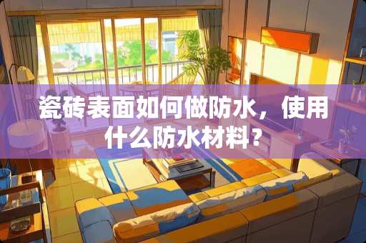 瓷砖表面如何做防水，使用什么防水材料？