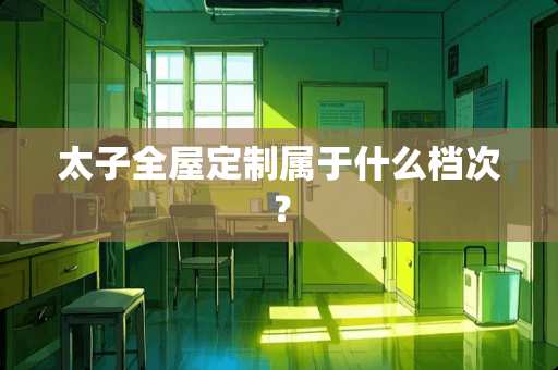 太子全屋定制属于什么档次？