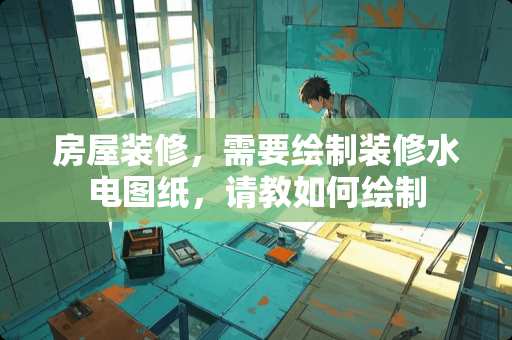 房屋装修，需要绘制装修水电图纸，请教如何绘制