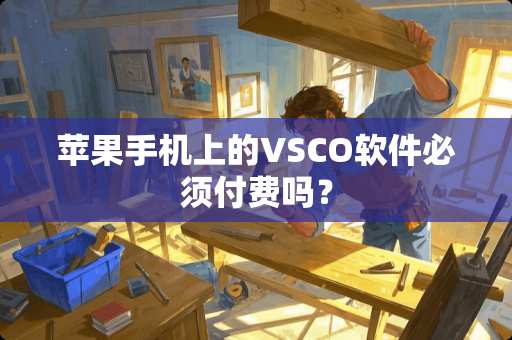 苹果手机上的VSCO软件必须付费吗？