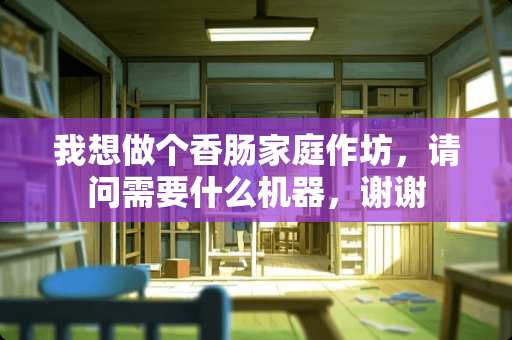 我想做个香肠家庭作坊，请问需要什么机器，谢谢
