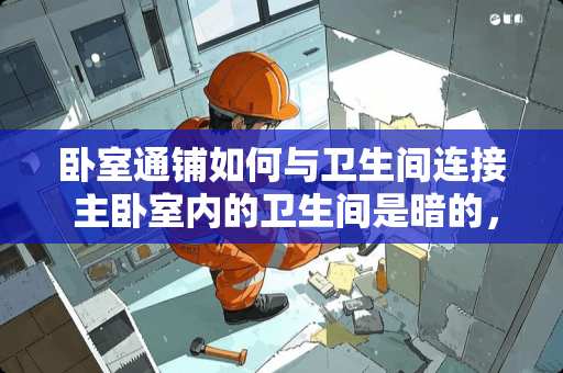 卧室通铺如何与卫生间连接 主卧室内的卫生间是暗的，如何装潢设计比较好