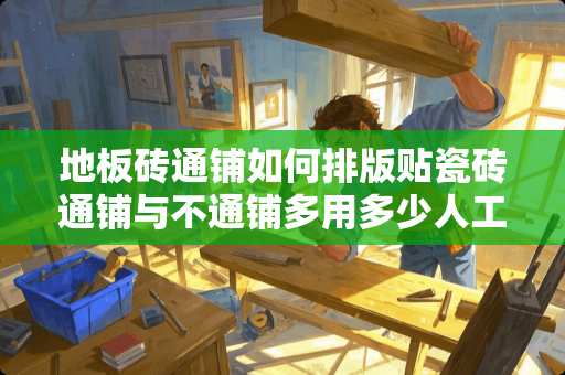 地板砖通铺如何排版贴瓷砖通铺与不通铺多用多少人工 贴砖排版最正确的方法