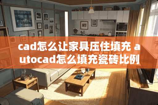 cad怎么让家具压住填充 autocad怎么填充瓷砖比例
