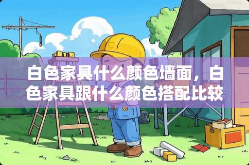 白色家具什么颜色墙面，白色家具跟什么颜色搭配比较好看 纯白家具怎么搭配