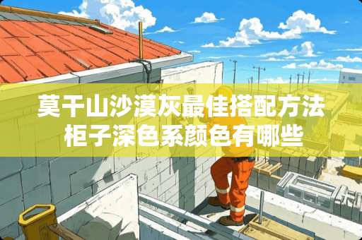 莫干山沙漠灰最佳搭配方法 柜子深色系颜色有哪些 莫干山沙漠灰最佳搭配方法 柜子深色系颜色有哪些