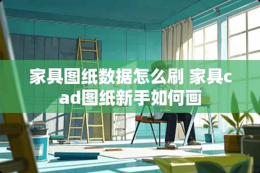 家具图纸数据怎么刷 家具cad图纸新手如何画