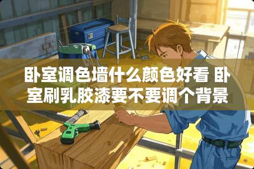 卧室调色墙什么颜色好看 卧室刷乳胶漆要不要调个背景色