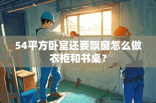 54平方卧室还要飘窗怎么做衣柜和书桌？