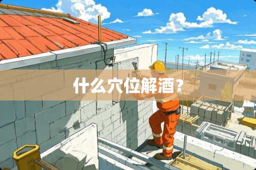 什么*位解酒？