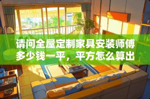 请问全屋定制家具安装师傅多少钱一平，平方怎么算出来的，高×宽吗？