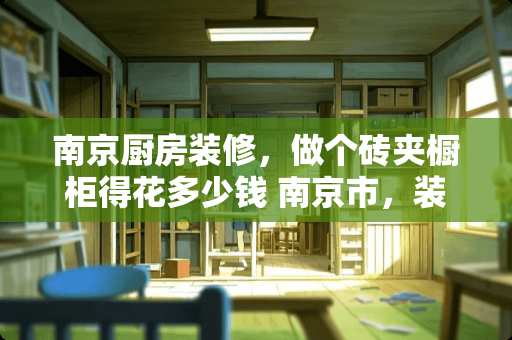南京厨房装修，做个砖夹橱柜得花多少钱 南京市，装修想做个砖砌橱柜，请问哪个装修公司好