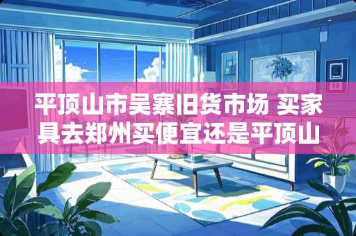 平顶山市吴寨旧货市场 买家具去郑州买便宜还是平顶山便宜
