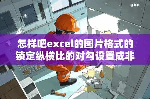 怎样吧excel的图片格式的锁定纵横比的对勾设置成非勾选。 怎样吧excel的图片格式的锁定纵横比的对勾设置成非勾选。