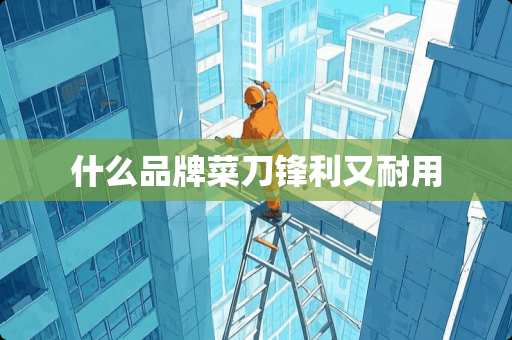 什么品牌菜刀锋利又耐用