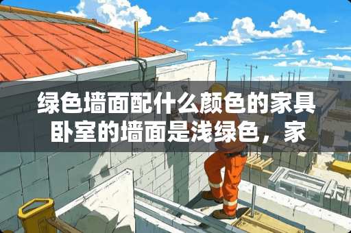 绿色墙面配什么颜色的家具 卧室的墙面是浅绿色，家具是白色，搭配吗