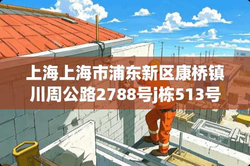 上海上海市浦东新区康桥镇川周公路2788号j栋513号员工工号写详细地址怎么写