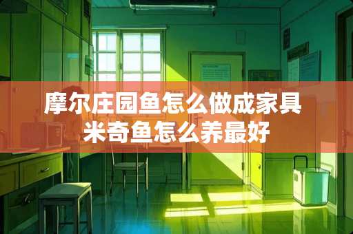 摩尔庄园鱼怎么做成家具 米奇鱼怎么养最好