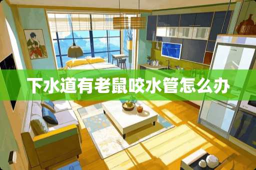 下水道有老鼠咬水管怎么办