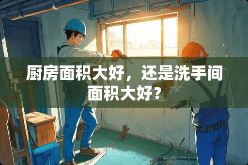 厨房面积大好，还是洗手间面积大好？