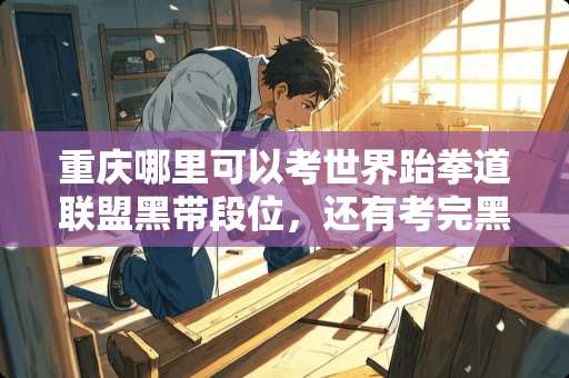 重庆哪里可以考世界跆拳道联盟黑带段位，还有考完黑带之后就可以当教练吗？