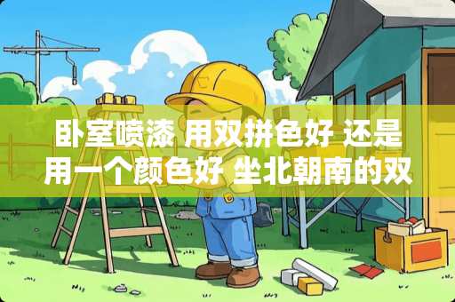 卧室喷漆 用双拼色好 还是用一个颜色好 坐北朝南的双拼楼房该怎么设计