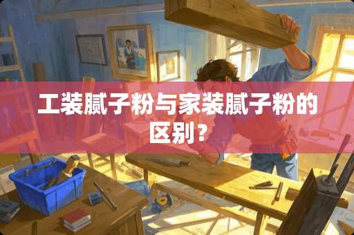 工装腻子粉与家装腻子粉的区别？