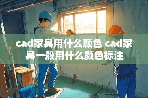 cad家具用什么颜色 cad家具一般用什么颜色标注