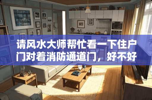 请风水大师帮忙看一下住户门对着消防通道门，好不好？