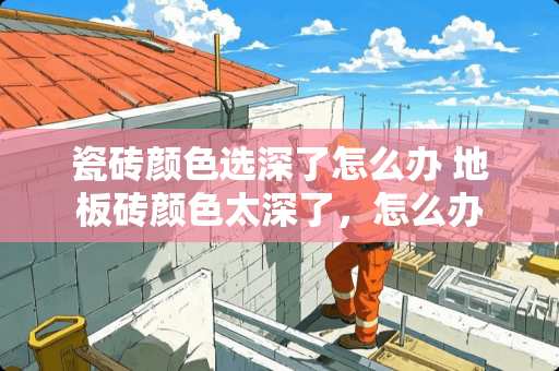 瓷砖颜色选深了怎么办 地板砖颜色太深了，怎么办