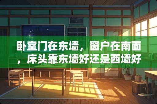 卧室门在东墙，窗户在南面，床头靠东墙好还是西墙好？