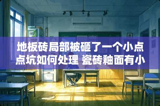 地板砖局部被砸了一个小点点坑如何处理 瓷砖釉面有小颗粒正常吗