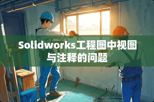 Solidworks工程图中视图与注释的问题